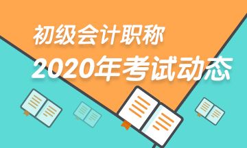 2020年初级会计职称考试