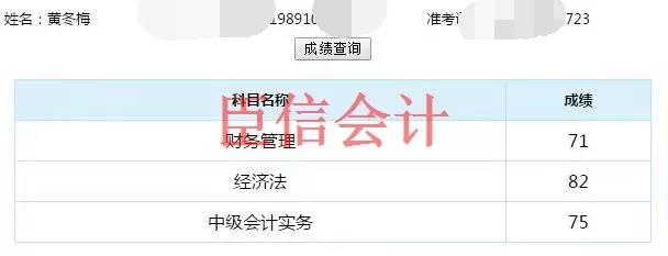 臣信会计中级会计喜报
