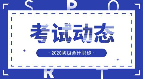 2020年初级会计考试